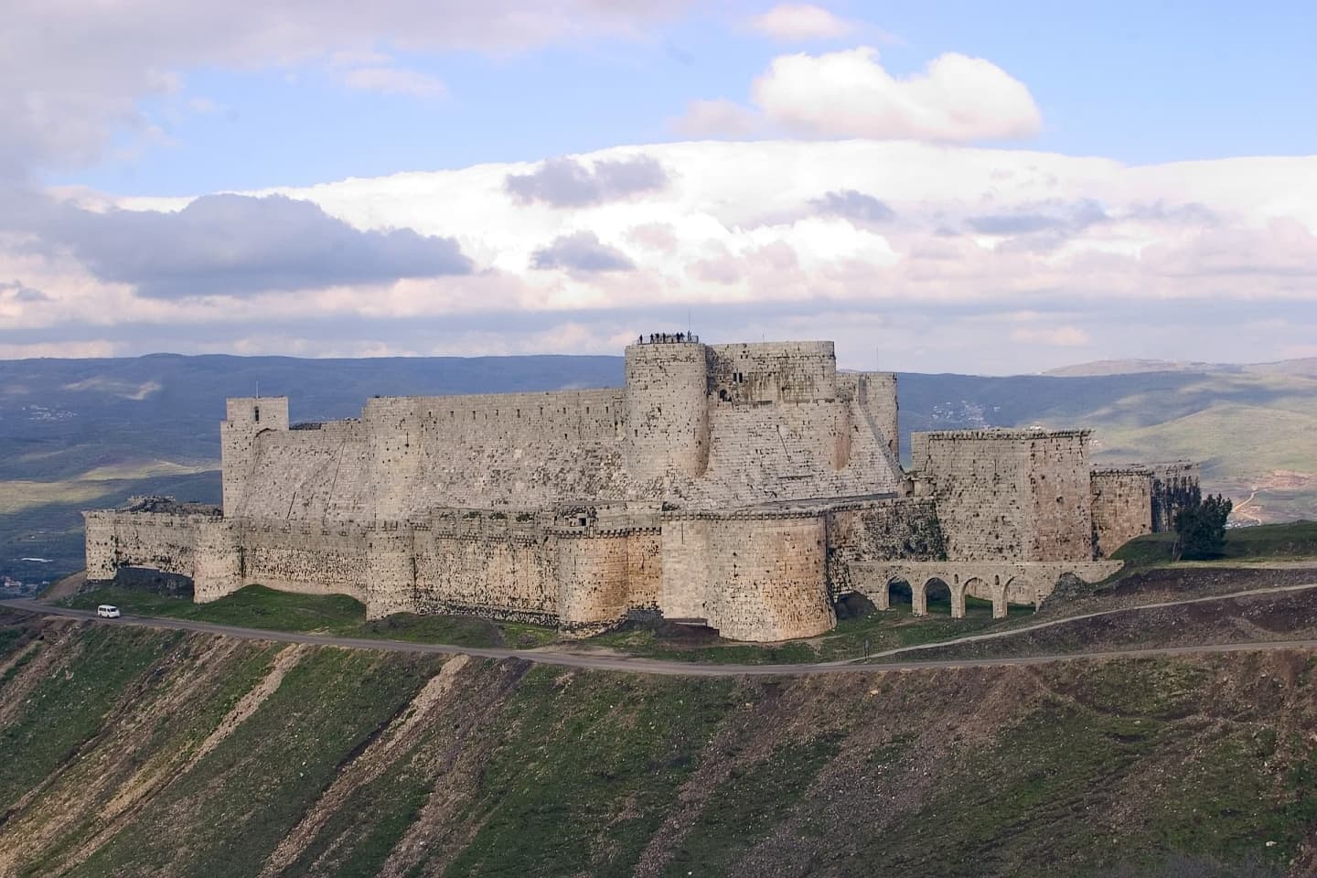 Fortăreața medievală Crac des Chevaliers