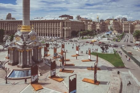 Piața Independenței din Kiev