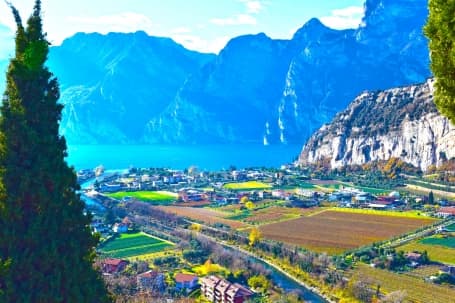 Lacul Garda în Veneto, lângă Verona