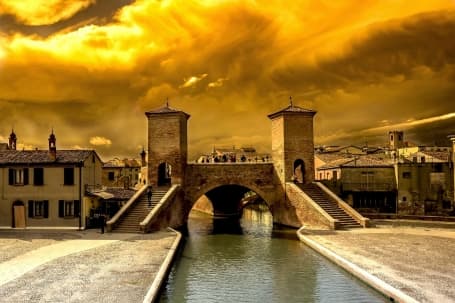 Podul Treponti, Comacchio