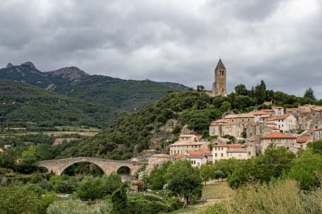 Olargues în Languedoc Roussillon