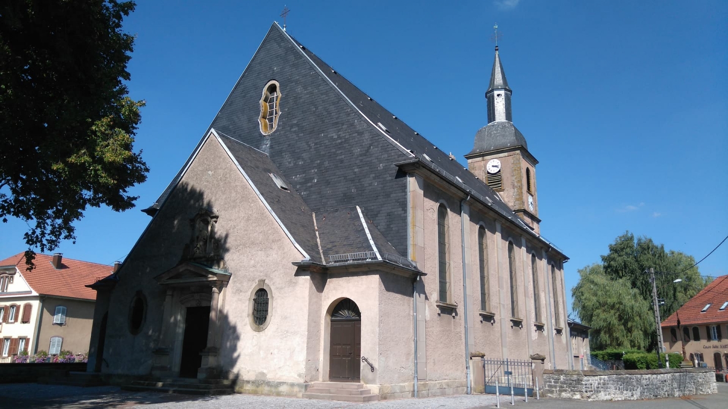 Biserica Saint Martin din Sarrebourg, Moselle