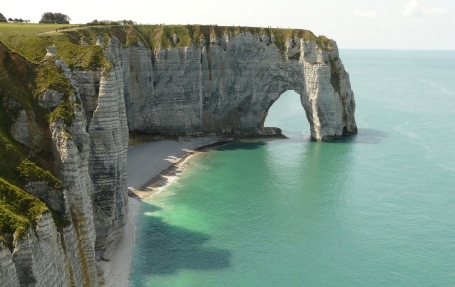 Faleza din Étretat, Normandia