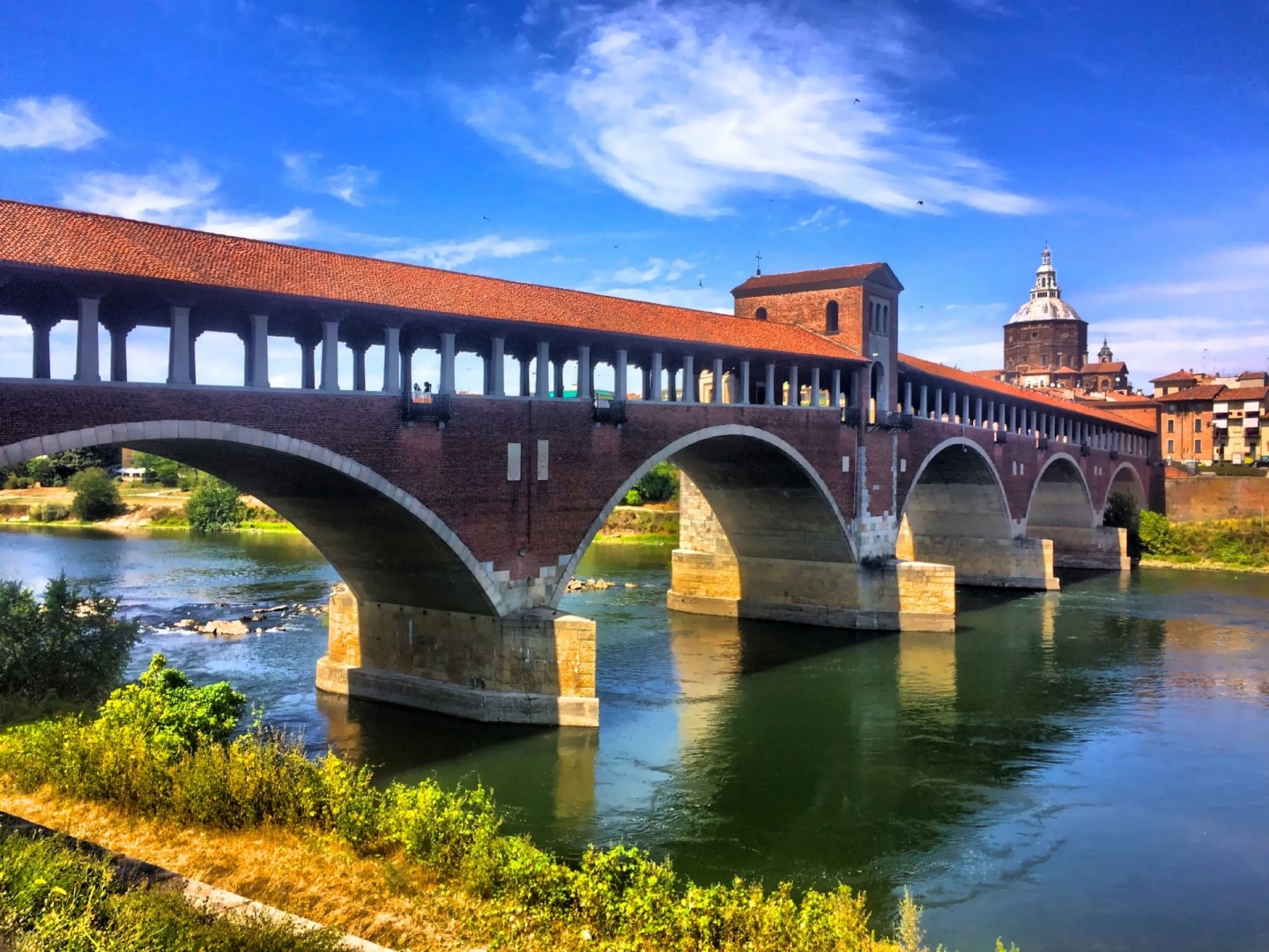 Podul acoperit din Pavia