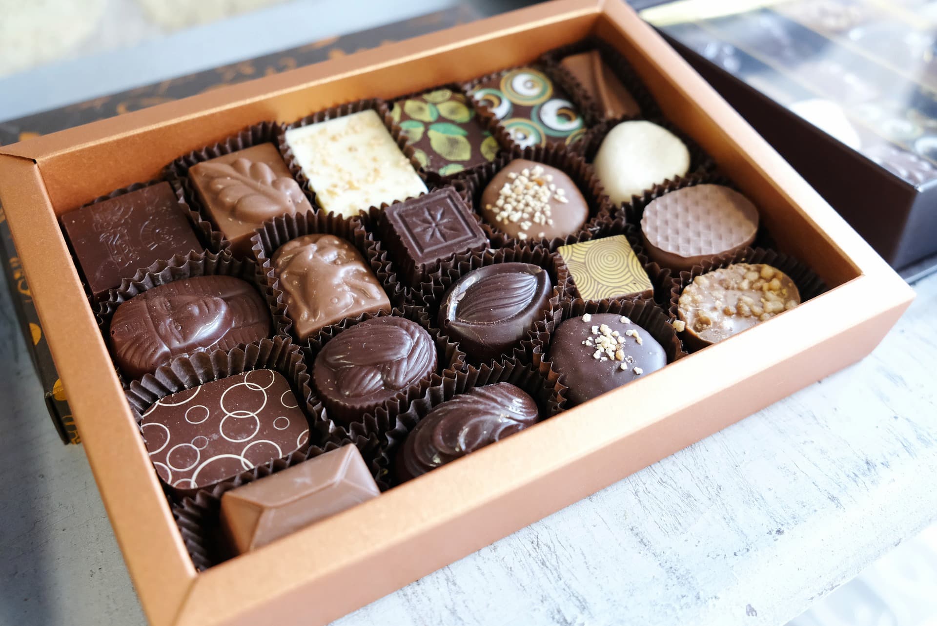 Ciocolată din Bruges, Belgia